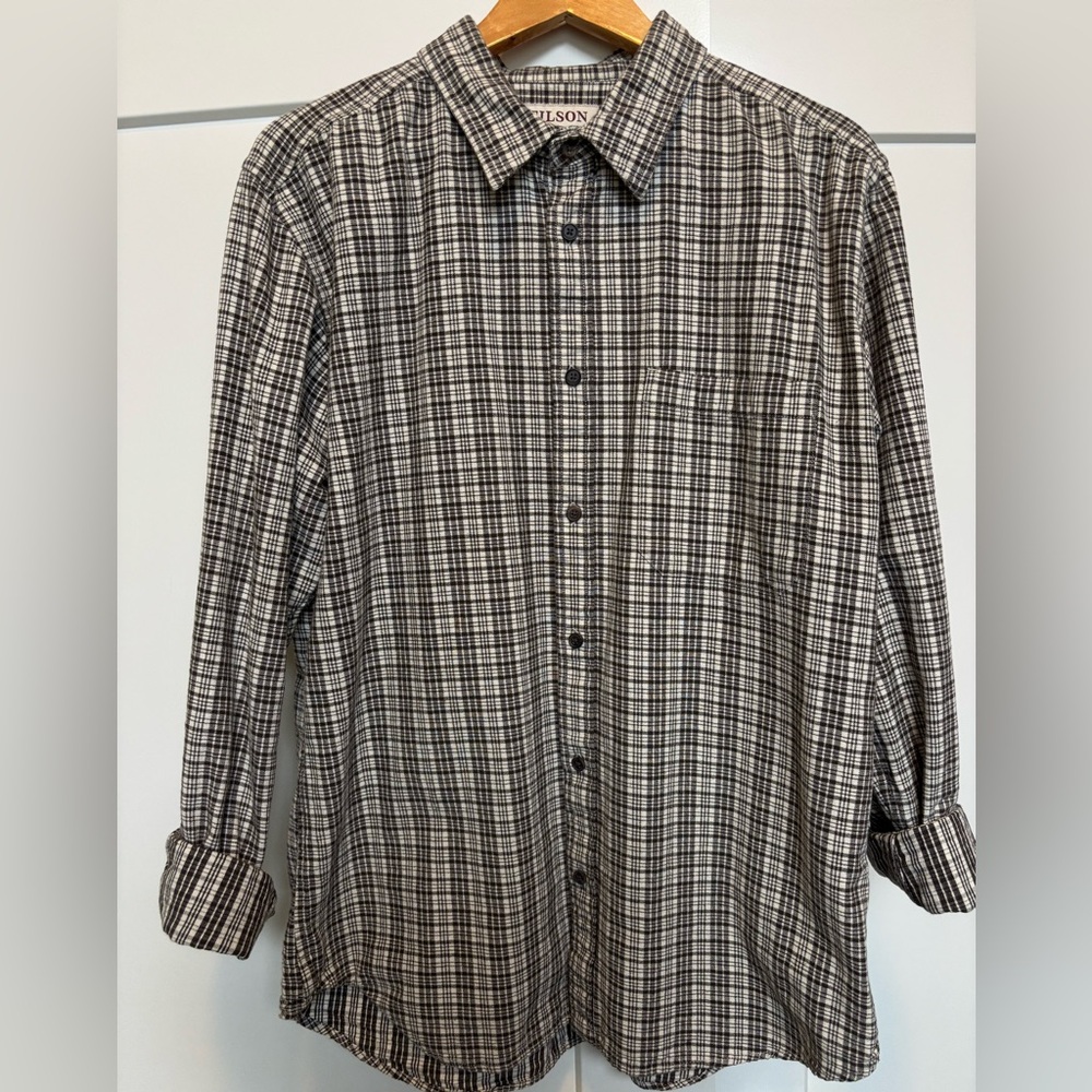 Filson Plaid Button-Up Shirt